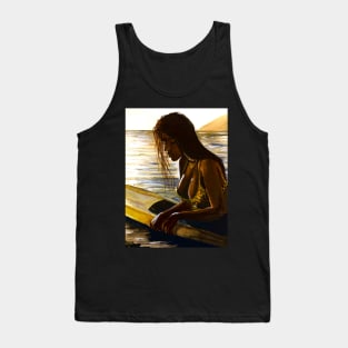 Girl surfer Tank Top